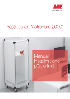 AstroPure_Installation and operation manual_122020_Albanian download